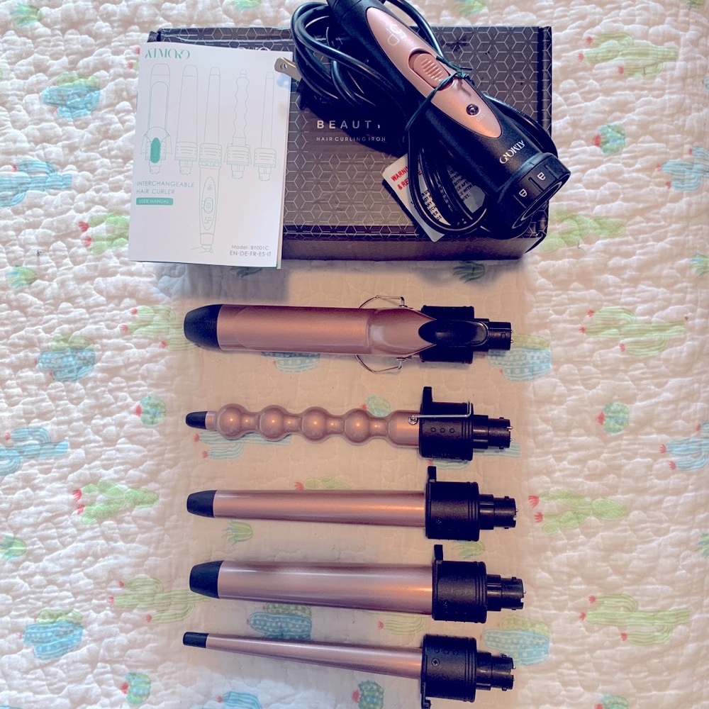 Interchangeable Hair Curler